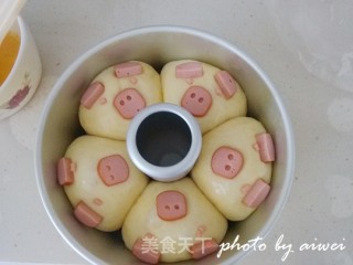 #柏翠大赛# Squeeze Piggy Buns recipe