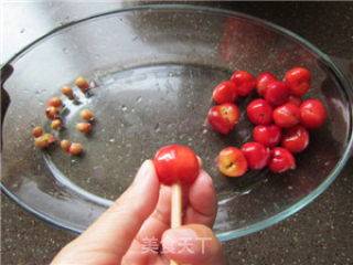 Sweetened Cherries and Cherry Jam recipe