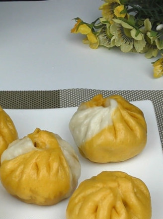 Colored Meat Buns (carrot Version) recipe