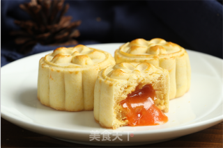 New Mid-autumn Festival ~ Custard Liuxin Mooncake recipe