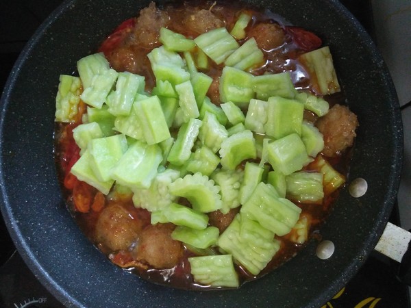 Bitter Gourd Meatballs recipe