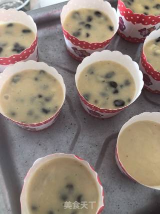 Honey Bean Muffin Cake recipe