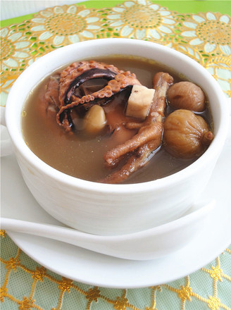 Octopus Partridge Qushi Soup recipe