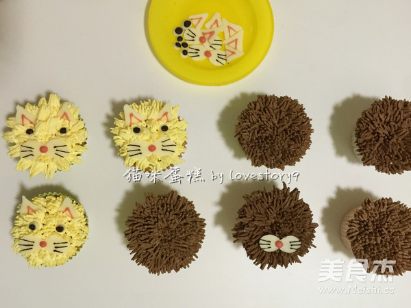 3d Cat Cupcakes recipe