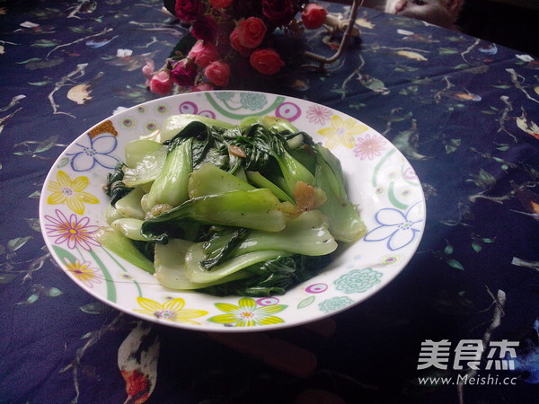 Stir-fried Shanghai Green recipe