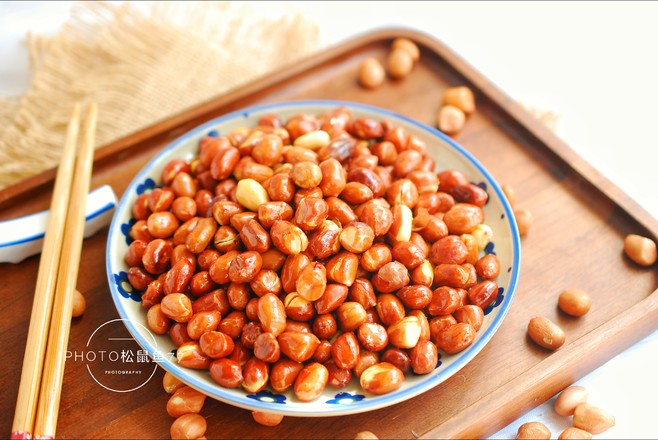 Deep-fried Peanuts, Crispy and Delicious, Will Not Regain Moisture in Three Days recipe