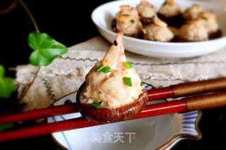 Krill Meat Stuffed Mushrooms recipe