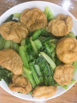 Vegetables and Gluten in Oil recipe