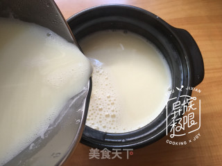 Soy Milk Yellow Fish Soup recipe