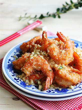 Salt and Pepper Shrimp with Garlic recipe
