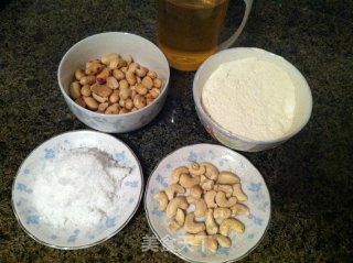 Peanut Cashew Crisp recipe