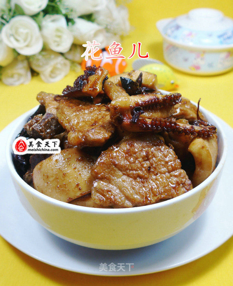 Grilled Cuttlefish Steak recipe