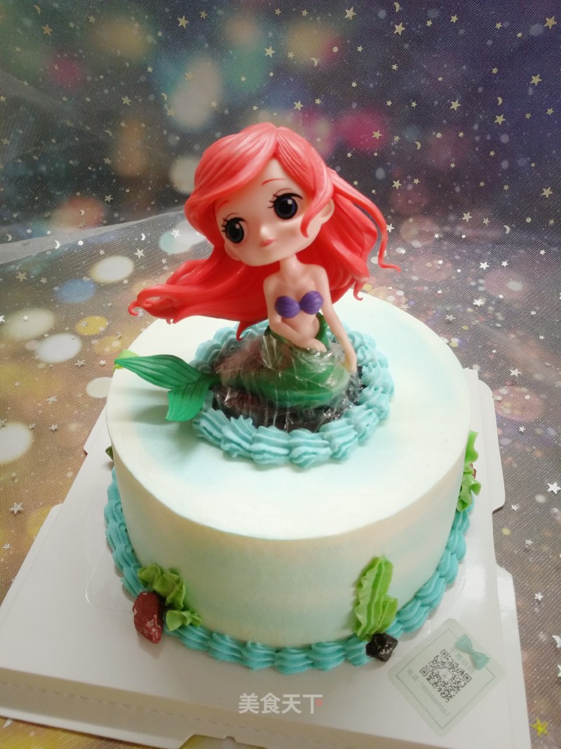 Mermaid Princess Cake recipe
