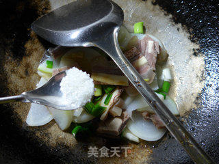 Lamb Stir-fried Radish recipe