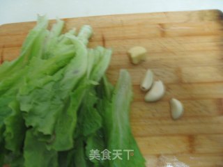 Simple and Easy to Make Delicious-lettuce in Oyster Sauce recipe