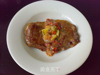 Hot and Sour Sauce with Sirloin Steak recipe