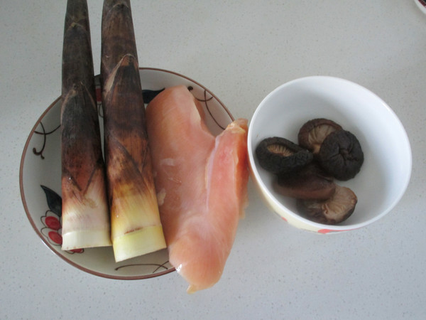 Chicken Slices with Oyster Sauce and Shiitake Mushrooms recipe