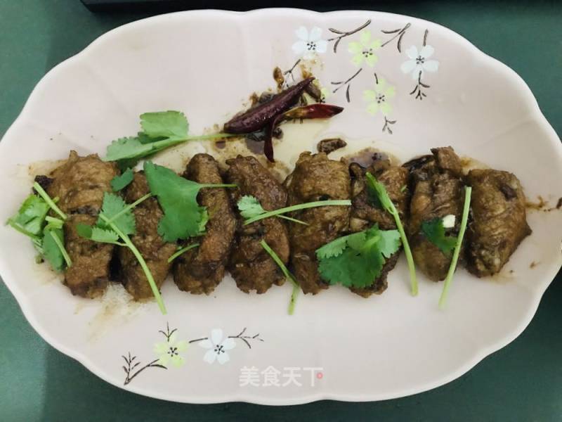 Dry Roast Chicken Wings recipe