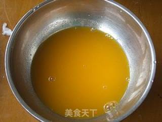 Orange Flavored Winter Melon Ball recipe