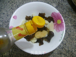 Black Fungus Mixed with Rice White recipe