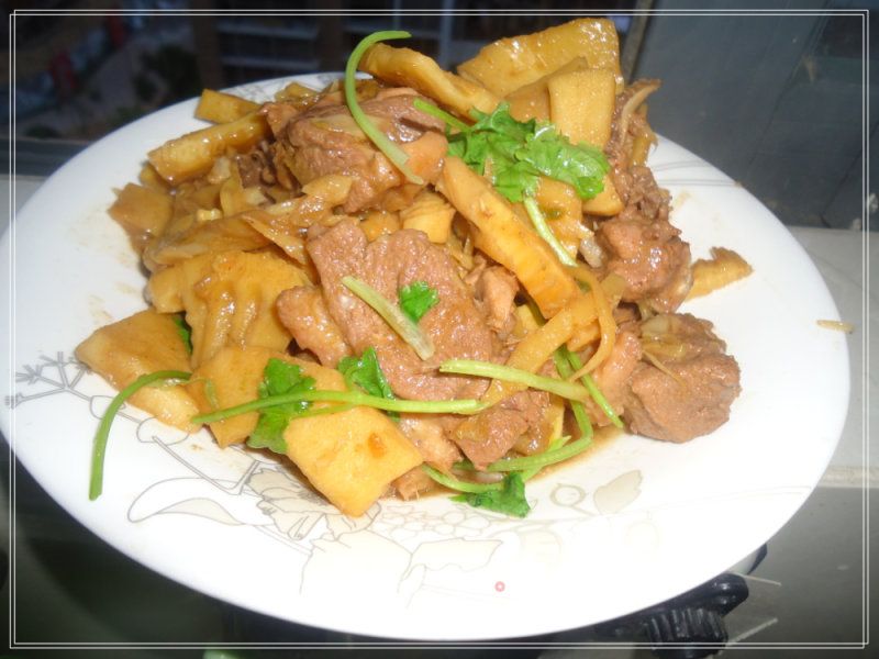 Braised Duck with Winter Bamboo Shoots