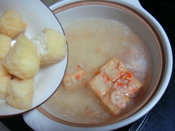 Fish Tofu Stewed Mushroom Soup recipe