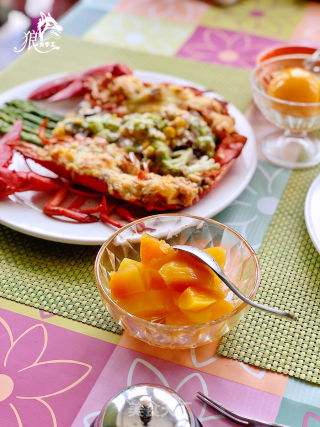 Baked Lobster with Cheese recipe