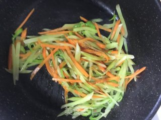 Stir-fried Sansi recipe