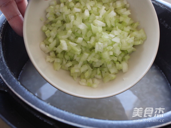 Celery and Shrimp Congee recipe