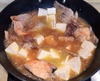 Braised Salmon Head recipe