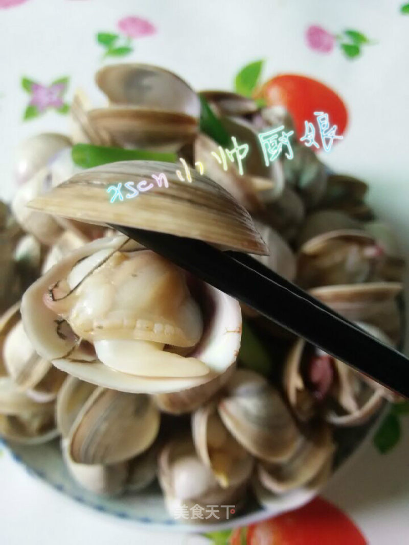 Fresh Water Boiled Clams recipe