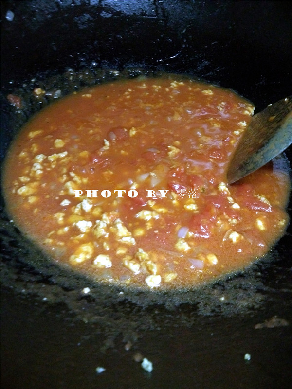 Pasta with Tomato Sauce and Minced Meat recipe