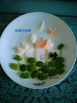 Watermelon Rind on A Plate (my Creative Small Plate) recipe
