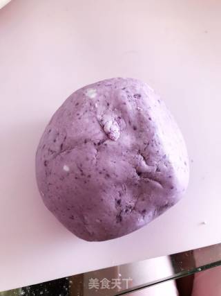 Purple Potato Taro Balls recipe