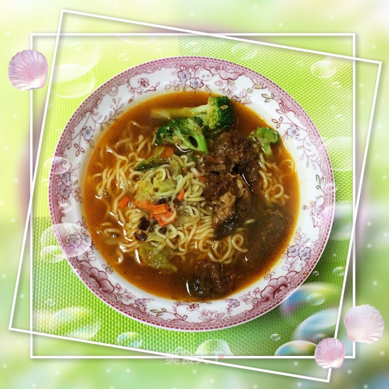 Fast Food Noodles Braised Beef Noodles recipe