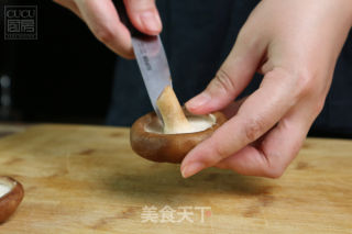 Steamed Shrimp Balls with Shiitake Mushrooms recipe