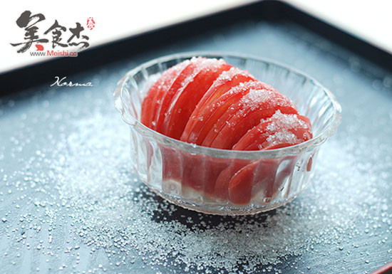 Sugar Pickled Tomatoes recipe