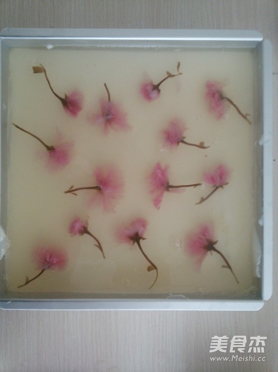 Romantic Sakura Mousse recipe