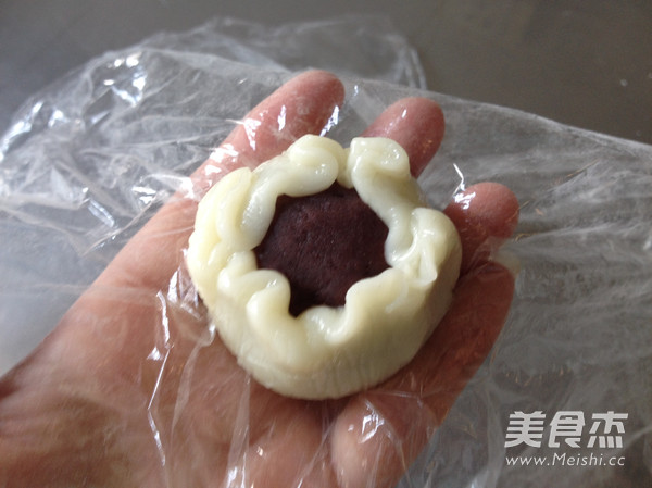 Red Bean Paste Snowy Mooncake recipe