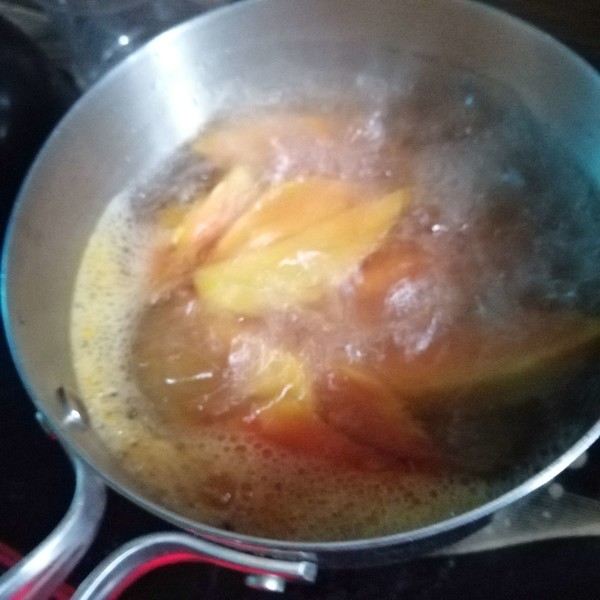 Beauty and Fullness are Super Strong~~papaya Stewed Oat Milk recipe