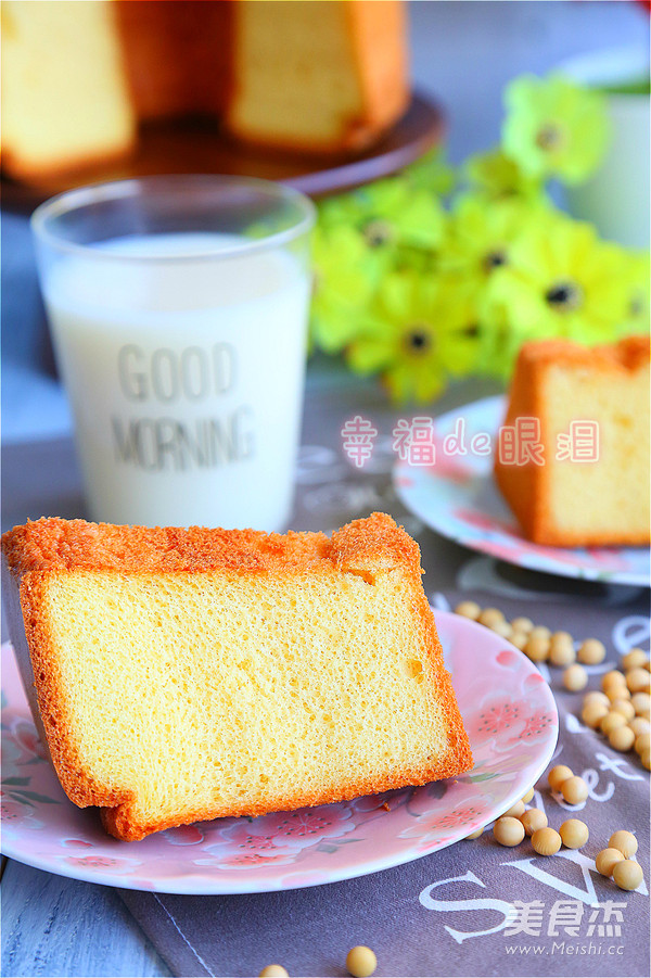 Gelinor Soy Milk Chiffon Cake recipe