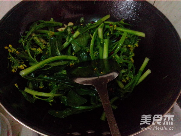 Spicy Stir-fried Choy Sum recipe