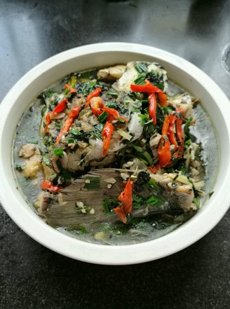 Boiled Fish with Basil recipe