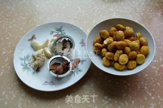 Braised Pork Tail with Chestnuts recipe