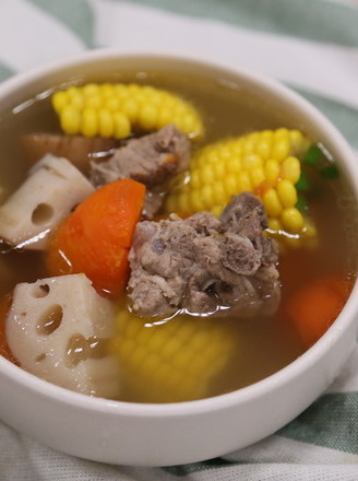 Lotus Root Pork Ribs Soup recipe