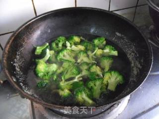 Broccoli with Fungus recipe