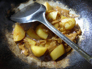 Potatoes with Bamboo Shoots recipe