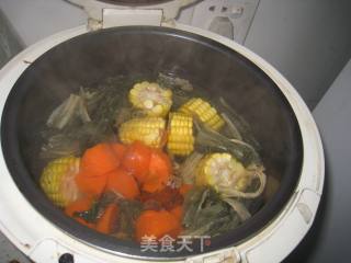 Puffed Fish Cheeks and Dried Lean Meat Soup recipe