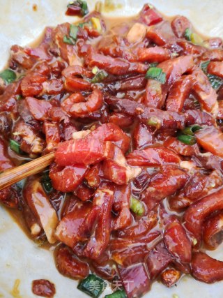 Shredded Pork with Vegetable Pepper recipe