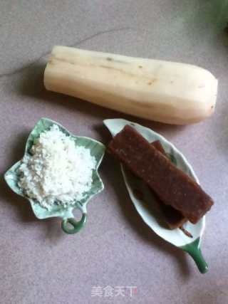 Brown Sugar Glutinous Rice Lotus Root recipe